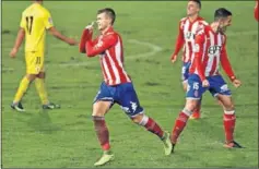  ??  ?? ALEGRÍA. Samuele Longo, tras conseguir un gol esta temporada.