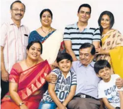  ?? PHOTO: HTBS ?? Sulu (played by Vidya Balan) with her family