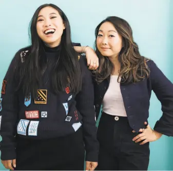  ?? Brian Ach / Invision ?? Awkwafina (left) stars in “The Farewell,” which was written and directed by Lulu Wang.