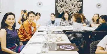  ??  ?? Purple politics: Senator Risa held a roundtable with young thought leaders to discuss the Safe Spaces Bill, which hopes to penalize gender-based harrassmen­t in public spaces.