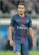  ??  ?? Marquinhos, central del PSG hasta 2019.