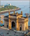  ??  ?? HISTORIC: The famous Gateway of India in the bustling city of Mumbai