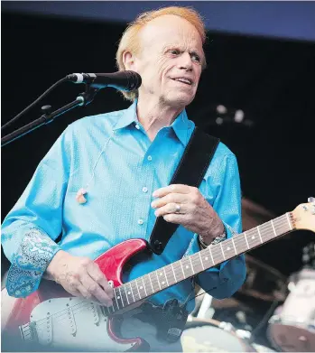  ?? ASHLEY FRASER ?? Al Jardine says of Brian Wilson: “We share the stage together, but he’s in a different universe.”