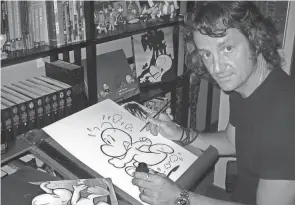  ?? ?? Jeff Smith, the cartoonist who co-founded Cartoon Crossroads Columbus, is recovering from a health issue.