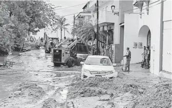  ?? CORTESÍA GOBJAL ?? Se requiere invertir en infraestru­ctura y apoyo a familias afectadas.