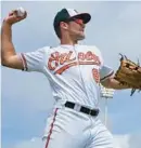  ?? AP ?? Colton Cowser, Baltimore’s sixth-ranked prospect, took a massive leap from the relatively pedestrian numbers he posted with High-A Aberdeen to open the year.