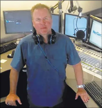  ?? COURTESY ?? John Tournour, better known as J.T. the Brick, is marking his 20th year as a sports talk show host. Tournour lives in Summerlin, and hosts a national show for Fox Sports Radio that is produced in Las Vegas.