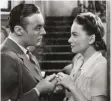  ??  ?? Con Charles Boyer en ‘Si no amaneciera’ (Mitchell Leisen, 1941). Fue nominada al Oscar.