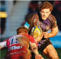  ??  ?? James Tincknell playing for London Welsh