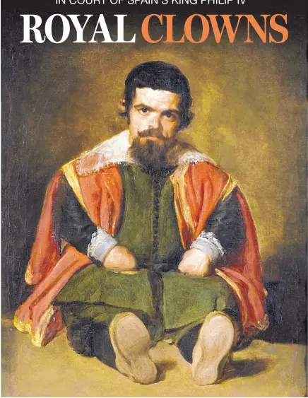  ??  ?? Diego Rodríguez de Silva y Velázquez’s “Don Sebastián de Morra” is one of the inspiratio­ns for “Los Bufones.”