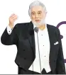  ??  ?? Placido Domingo was
honored Saturday with Mexico’s Batuta prize but the Spanish tenor was absent from the ceremony.