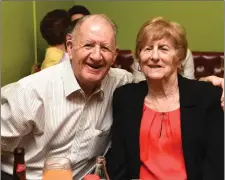  ?? Michael and Lena Evans at the Killorglin Reunion Charity Dance. ??