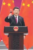  ?? ?? Chinese president Xi Jinping