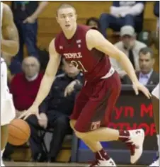  ?? Photo by Mitchell Leff/courtesy TU Athletics ?? A product of Pennsbury and West Virginia transfer, Dalton Pepper, of Levittown, averaged 2.9 PPG and 1.3 rebounds this season at Temple.