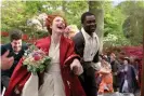  ??  ?? David Oyelowo with Bryce Dallas Howard and Alfred Molina in the 2006 film As You Like It. Photograph: Everett/REX/ Shuttersto­ck