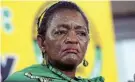  ?? Picture: MASI LOSI ?? PAYING THE PRICE: Former social developmen­t minister Bathabile Dlamini