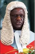  ??  ?? Former Chief Justice Luke Malaba