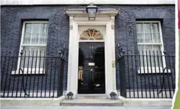  ?? GETTY IMAGES ?? El número 10 de Downing Street es la residencia oficial del Primer Ministro británico.