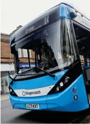  ?? ?? Stagecoach said vaping incidents should be reported to the driver Image: Stagecoach