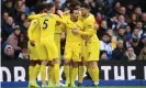  ??  ?? Chelsea were on top against Brighton but Mauricio Sarri warned of over-confidence. Photograph: Darren Walsh/Chelsea FC via Getty Images