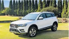  ??  ?? The Haval H6C is not going to look out of place in trendier suburbs. Right: The interior of the H6C shows just how much the Chinese car industry has upped its game.