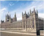  ??  ?? The Houses of Parliament require multi-billion-pound repairs.