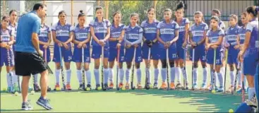  ?? HOCKEY INDIA ?? India women open their campaign against Wales on Thursday morning.