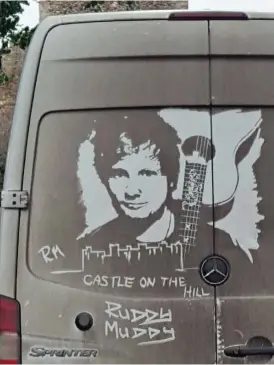  ??  ?? An Ed turner: The Sheeran pop phenomenon hits the road