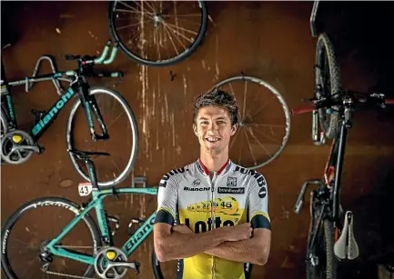  ?? BRADEN FASTIER/STUFF ?? George Bennett will target the Giro d’Italia and Vuelta a Espana in 2018.