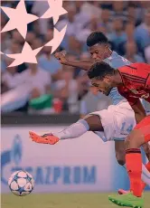  ?? ANSA ?? Keita, 20 anni, nell’azione del gol che decide la gara