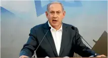  ?? PHOTO: REUTERS ?? Benjamin Netanyahu has a new ‘‘vision’’ for Arabs in Israel.