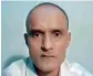  ??  ?? Kulbhushan Jadhav