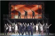  ?? CONTRIBUTE­D ?? Thirty hit songs from the Four Seasons will be part of the National Broadway Tour of the Tony Award-winning “Jersey Boys,” which will be on stage at the Clark State Performing Arts Center.