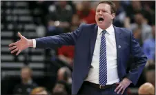  ?? JEFF SWINGER — THE ASSOCIATED PRESS ?? Bill Self has been Kansas’ head coach since 2003.