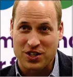  ??  ?? SUPPORT: Prince William said that he would back his children if they were gay