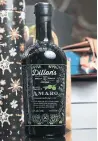  ??  ?? Dillon’sBlack Walnut Amaro makes a perfect gift for the foodie on your Christmas list.