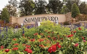 ?? David Hopper / Contributo­r ?? McCord Developmen­t created the 1,500-acre Summerwood community in the Lake Houston area in 1995. Newland Communitie­s purchased it in 2000.