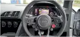  ??  ?? Best expression yet of Audi’s trick new virtualdas­hboard technology.