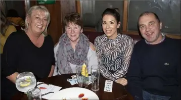  ??  ?? Brenda Kavanagh, Mary Nolan, Janet Murphy and Raymond Carroll.