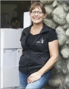  ??  ?? Kathy Malone, winemaker at Hillside in Naramata, has introduced a new Heritage Series of six wines.