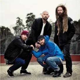  ?? Bild: ERIK BY ERIK ?? UTDRAGET FIRANDE. Looptroop Rockers firar 25 år som grupp med att släppa ny musik i 25 veckor i rad.