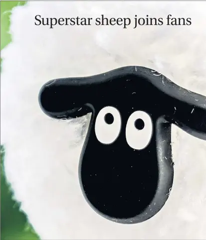  ??  ?? Aardman Animations’ fan favourite Shaun the Sheep