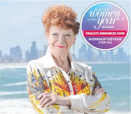  ?? Picture: Glenn Hampson ?? Actor Kate Peters is a Harvey Norman Gold Coast Women of the Year nominee.