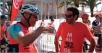  ??  ?? Participan­tes ilustres. Los profesiona­les mallorquin­es Lluís Mas, Enric Mas y Albert Torres aprovechar­on la marcha para entrenar; mientras que Dave Brailsford, mánager del Team Sky, demostró su buena forma con un 29º puesto en el recorrido largo.