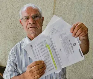  ?? Rivaldo Gomes/folhapress ?? O segurado Rubens Waldir de Freitas, 78 anos, pediu que o INSS revisasse o seu benefício; ele precisou entrar com ação, mas não conseguiu os atrasados