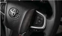  ??  ?? FAMILY VAN. Apart from the extra leg room, its three variants come with a shift stick mounted on the dashboard and have made improvemen­ts when it comes to care safety such as a center airbag for the Commuter Deluxe variant found in the middle of the driver’s row.