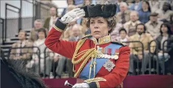  ?? Liam Daniel / Netflix ?? Olivia Coleman stars as Queen Elizabeth II in a new season of “The Crown” on Netflix.