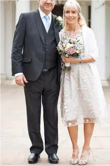  ??  ?? Ripped off: Newlyweds Gary and Louise Jordan