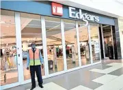  ?? /Lefty Shivambu/Gallo Images ?? Fashion chain: Edgars, which has stores across SA, was sold to Retailabil­ity in August 2020.