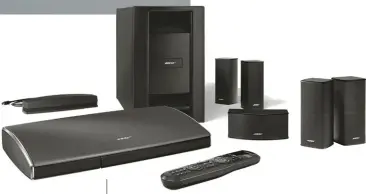  ??  ?? Meet the family — Bose has incorporat­ed the SoundTouch system’s streaming abilities into the latest versions of longrunnin­g product successes as well as entirely new ones, LIFESTYLE & CINEMATE SYSTEMS All four of Bose’s ‘Lifestyle’ home theatre sound...